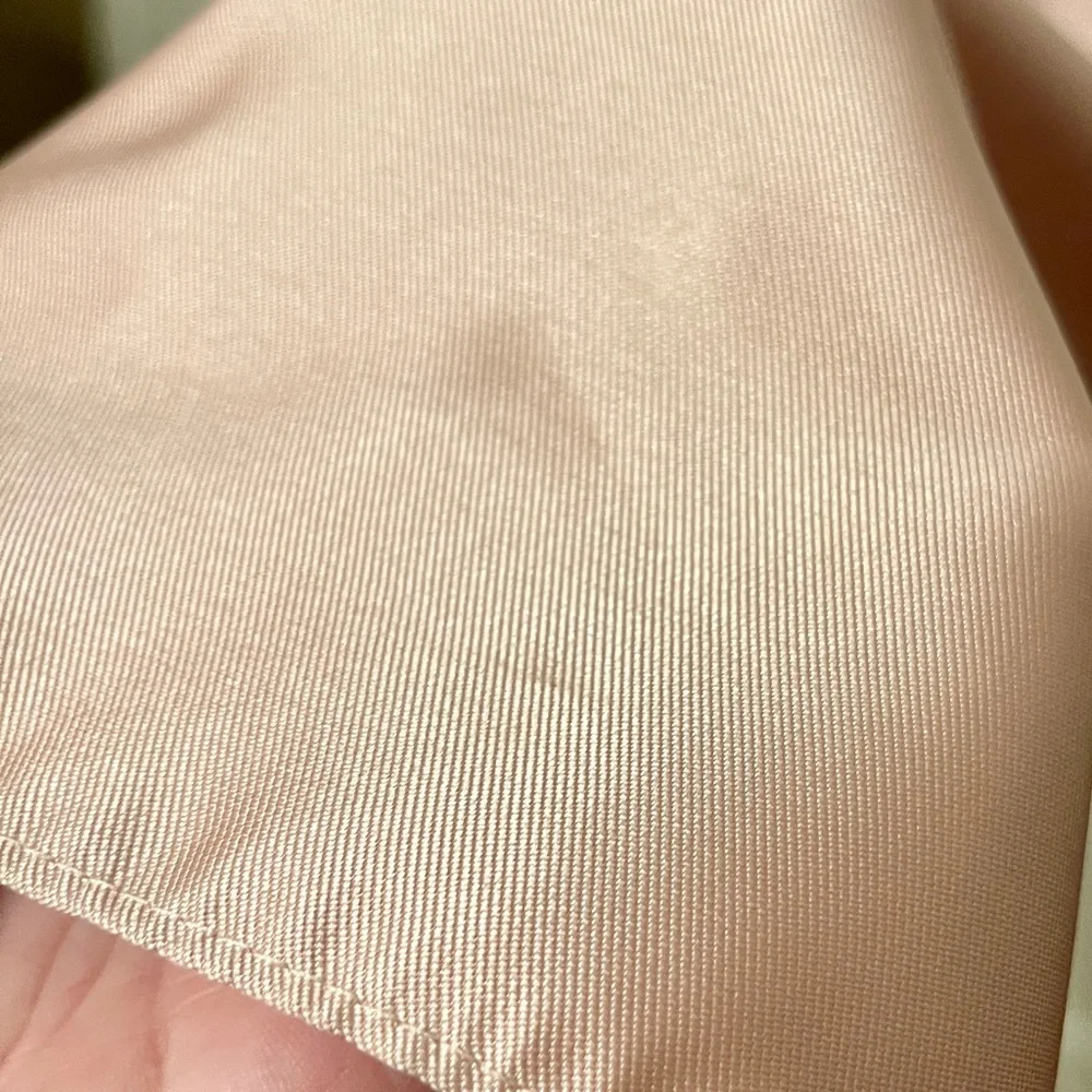 Alfred Sung Draped One-Shoulder Satin Maxi Dress Pockets Toasted Sugar 4 AS IS - Picture 12 of 16